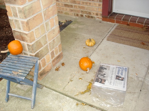 Tribune Pumpkin Mess